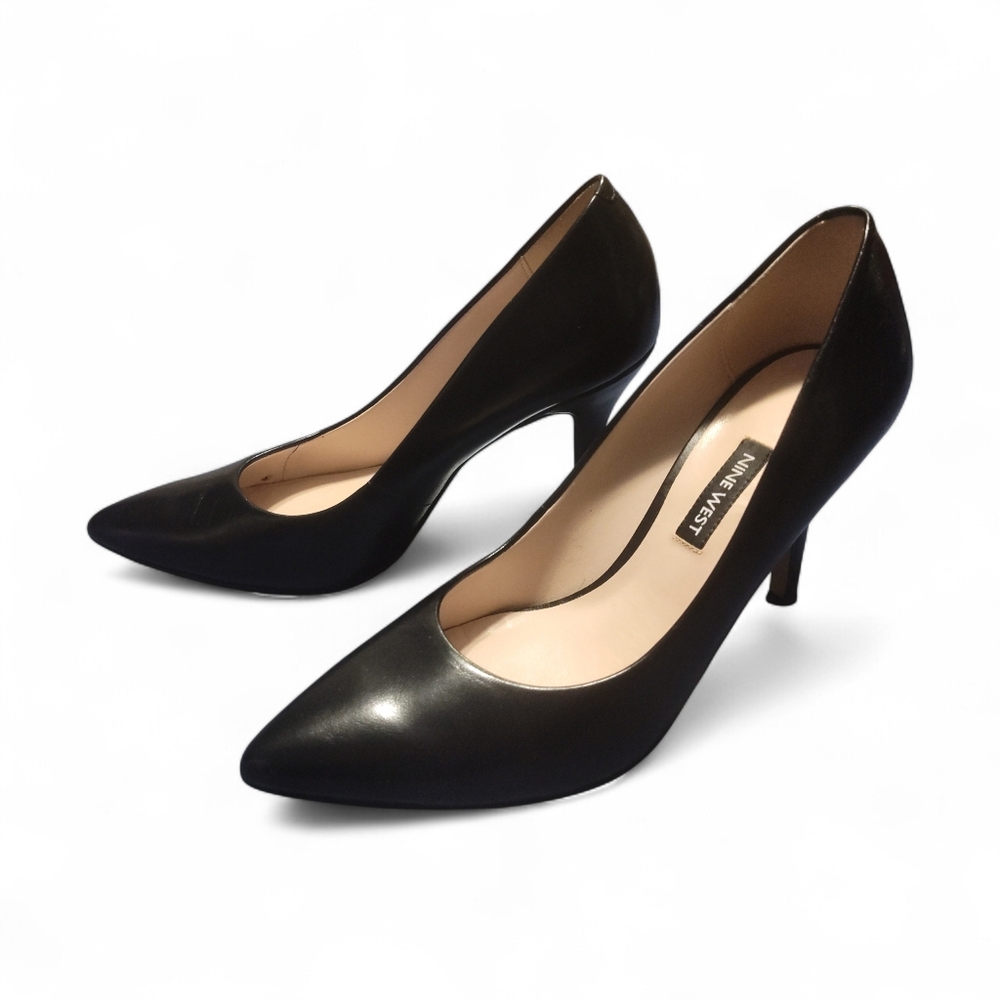 Nine West Flax Pointy Toe Stiletto Pumps Womens 7.5 - Picture 1 of 10